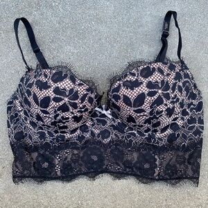 Victoria’s Secret lace mesh Bralette top 32C
